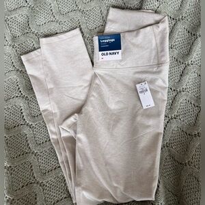 Old Navy Cloud Comfy Beige Leggings